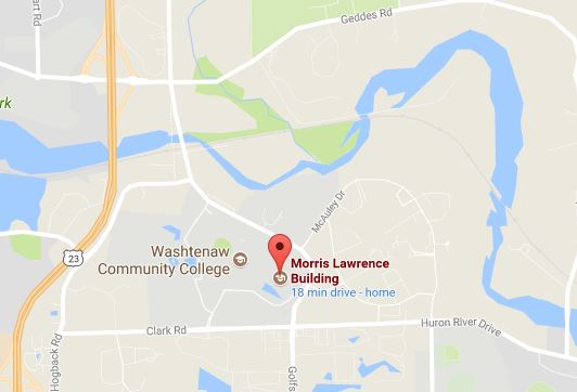 Map to used book sale